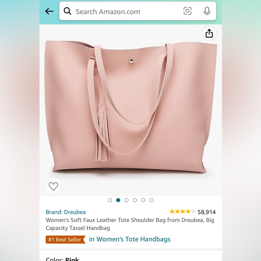 Faux Leather Tote Bundle